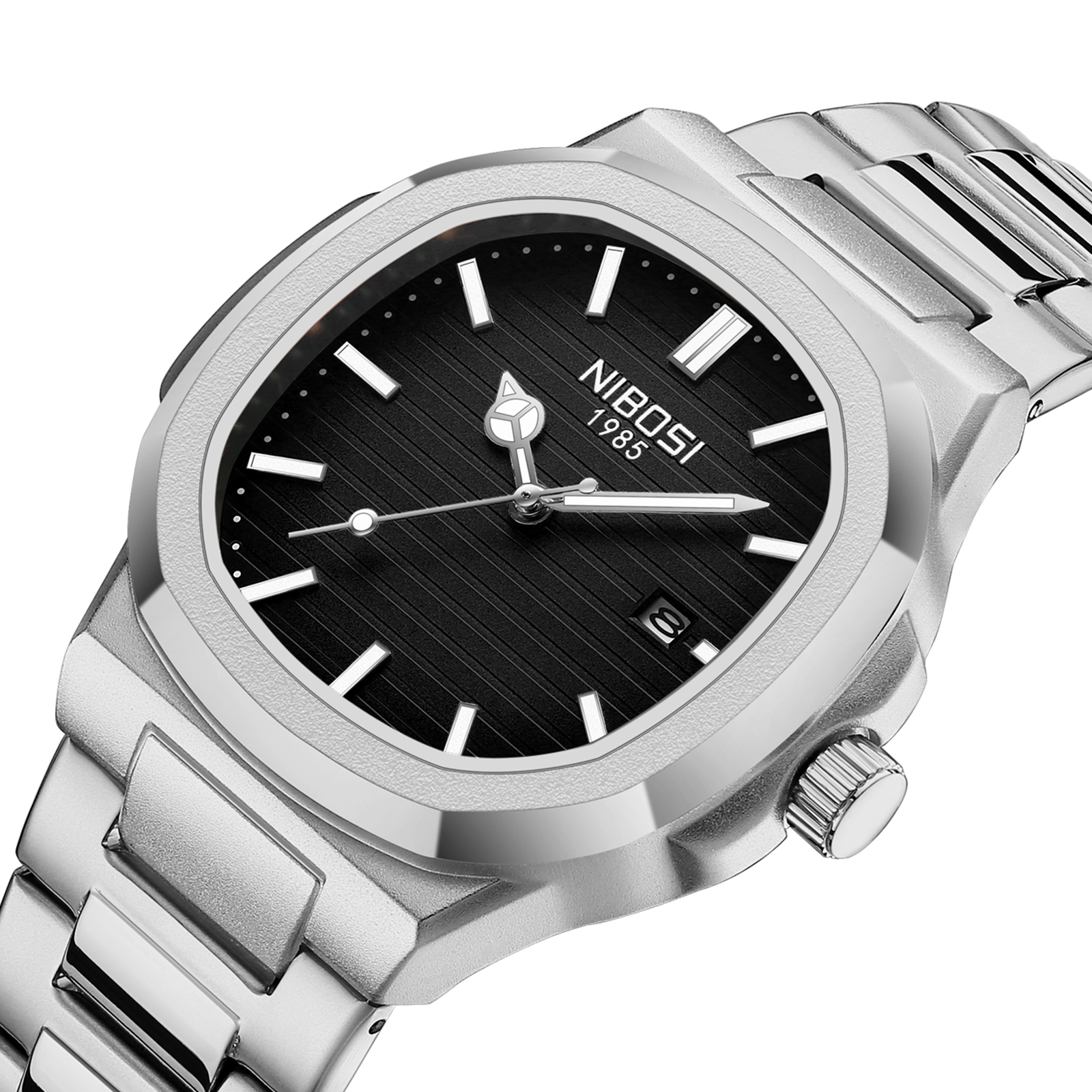 Nibosi Astronaut Silver Black - 2