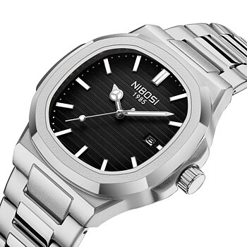 Nibosi Astronaut Silver Black