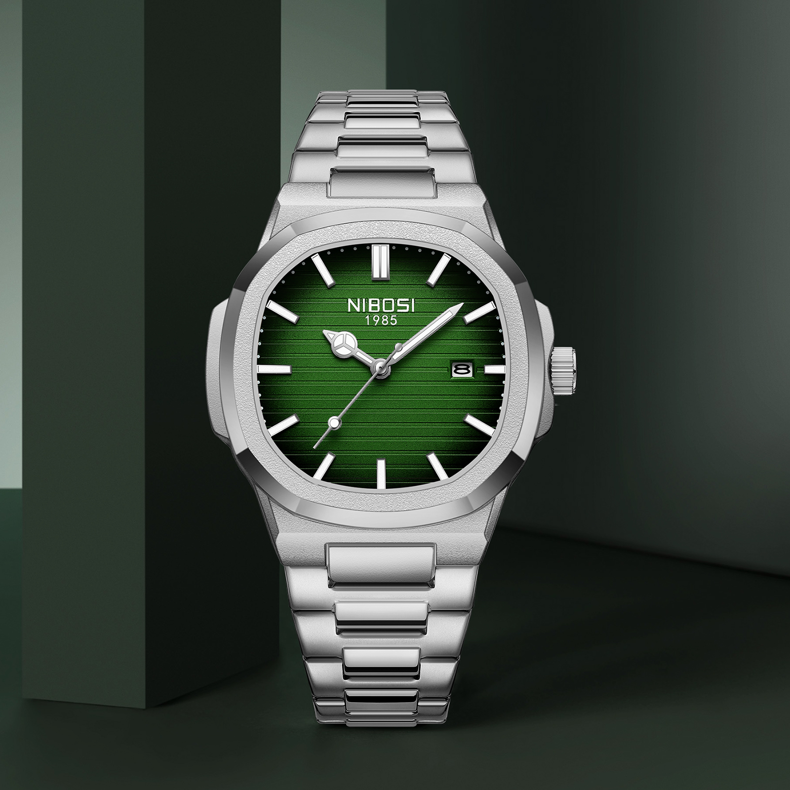 Nibosi Astronaut Silver Green - 6