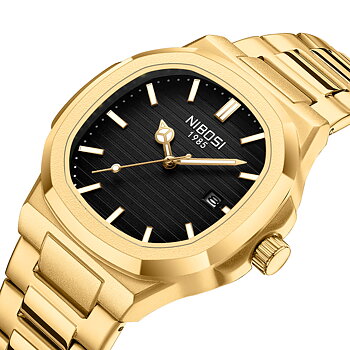 Nibosi Astronaut Gold Black