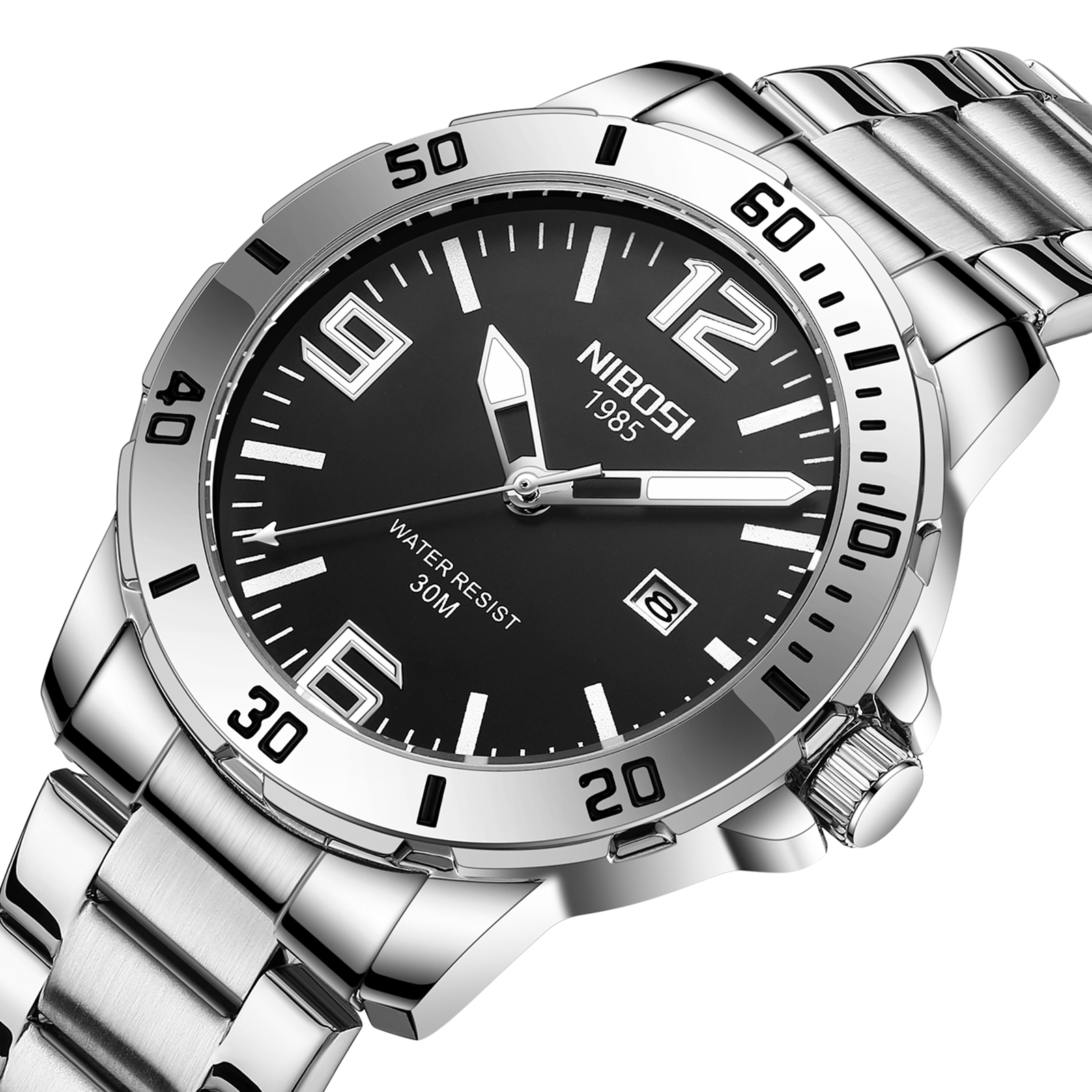 Nibosi Stormbringer Silver Black - 2