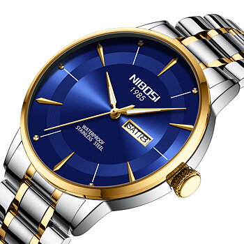 Nibosi Space Cadet Silver Gold Blue