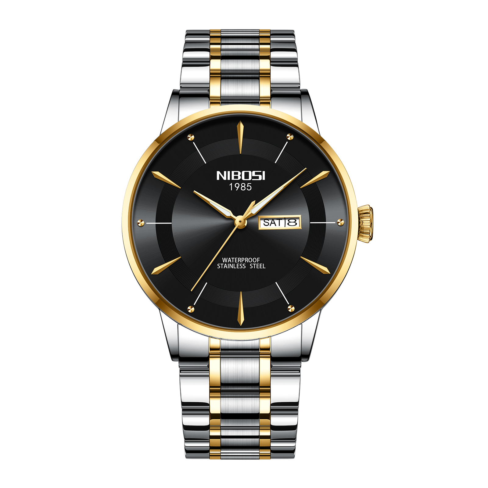 Nibosi Space Cadet Silver Black Gold