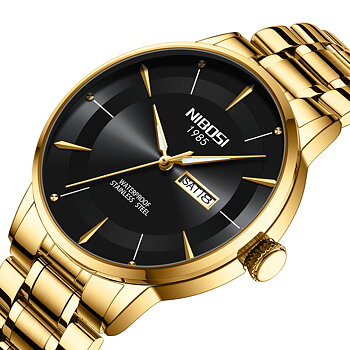 Nibosi Space Cadet Gold Black