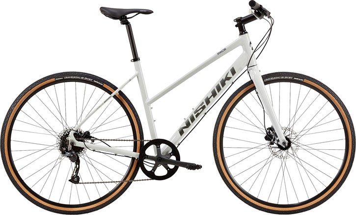 Nishiki Pace Dam  8 vxl Slagskeppsgrå