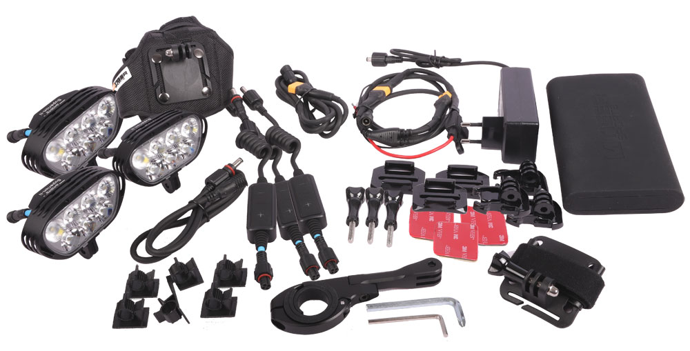 M Tiger Sports Motor Sport Light Kit Extreme Elite 18600 lumen - 2