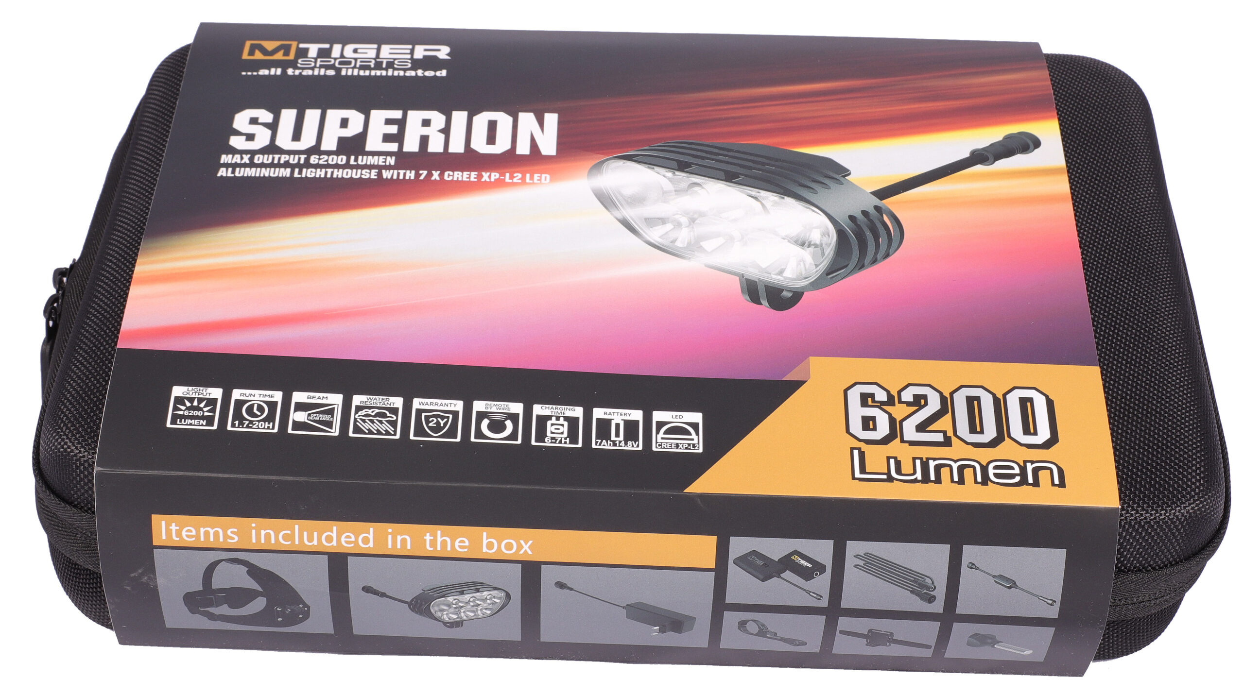 M Tiger Sports Superion-II plus head light kit / 10Ah - 18