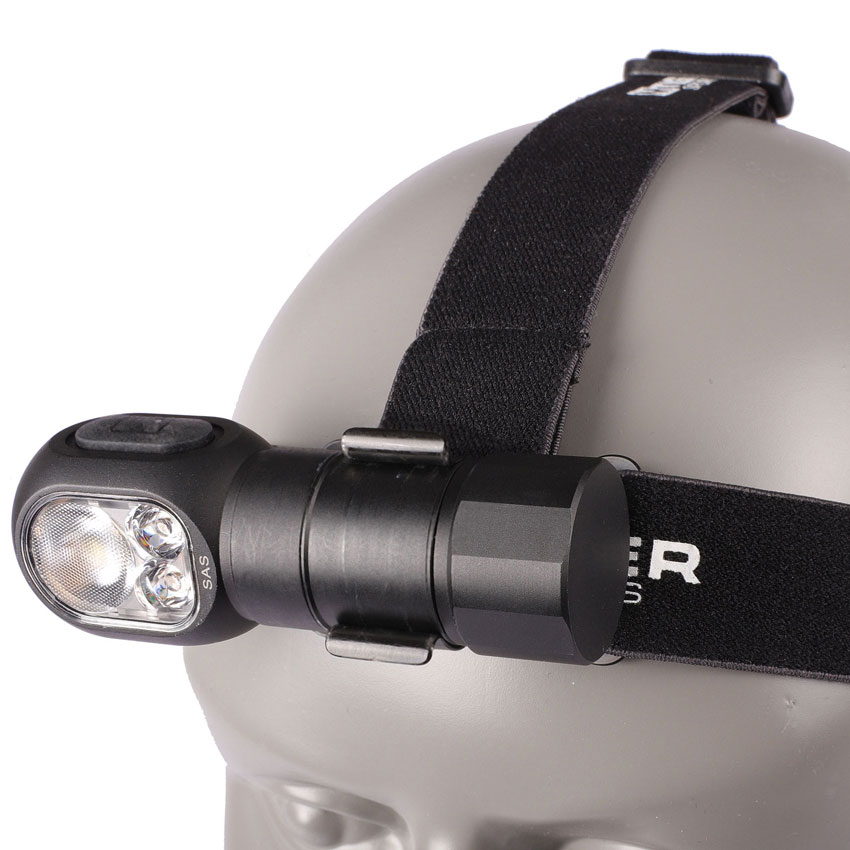 M Tiger Sports S.A.S Vit / Röd / Grön 600 lumen