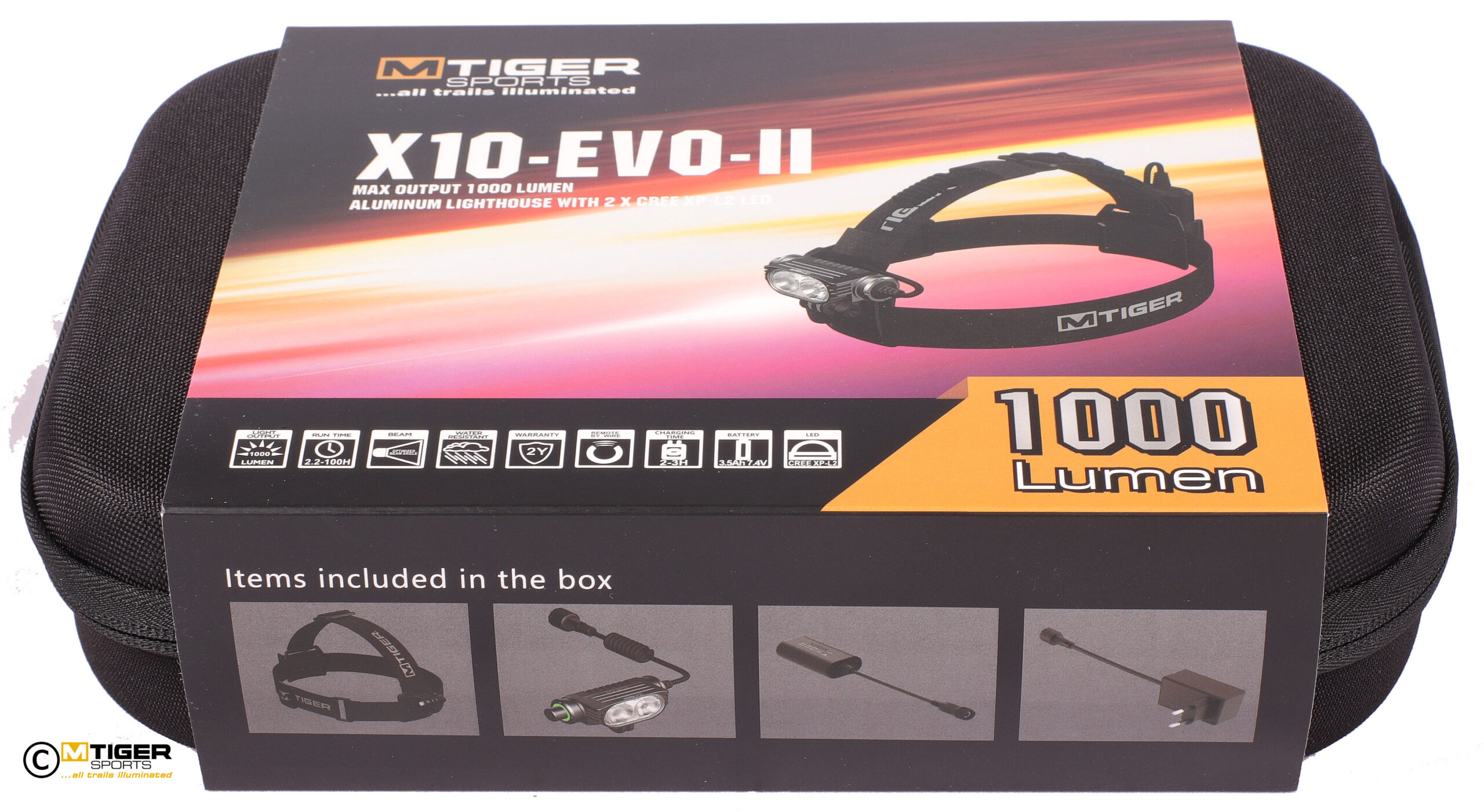 M Tiger Sports X10 EVO II Ski by night edition 1000 lumen - 7