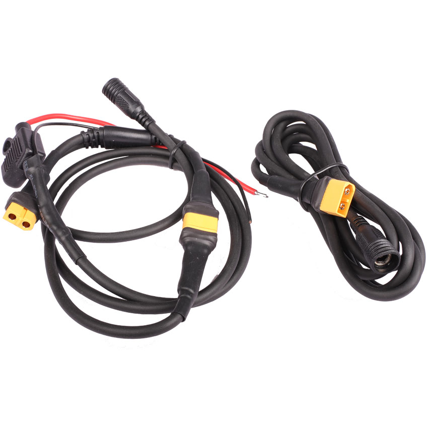 M Tiger Sports 12V kabel med vurpkontakt for to Superion
