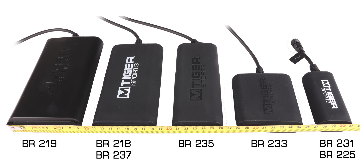 M Tiger Sports Batteripakke 8-celle 14,8V (10000mAh) -original batteri Superion Plus - 2