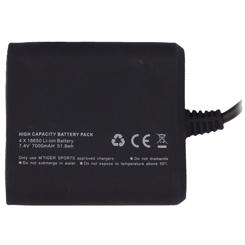 M Tiger Sports Batteripakke 4-celle 7.4V (7000mAh) -Original Batteri DS