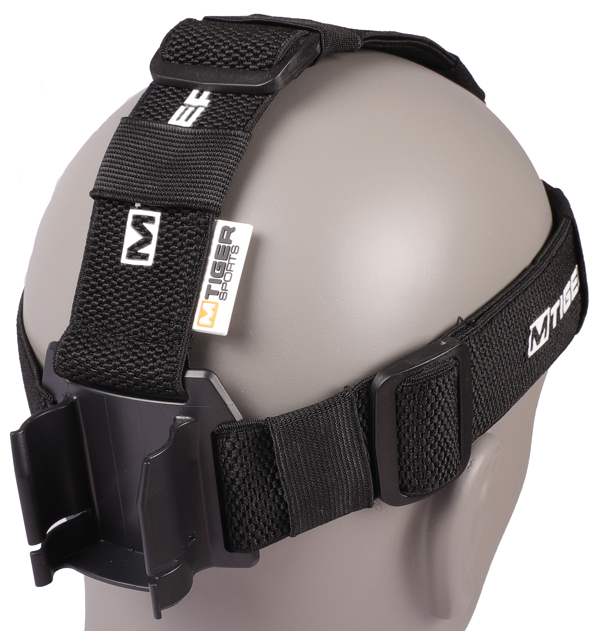 M Tiger Sports Head strap elastic wide - Go Pro compatible - 2