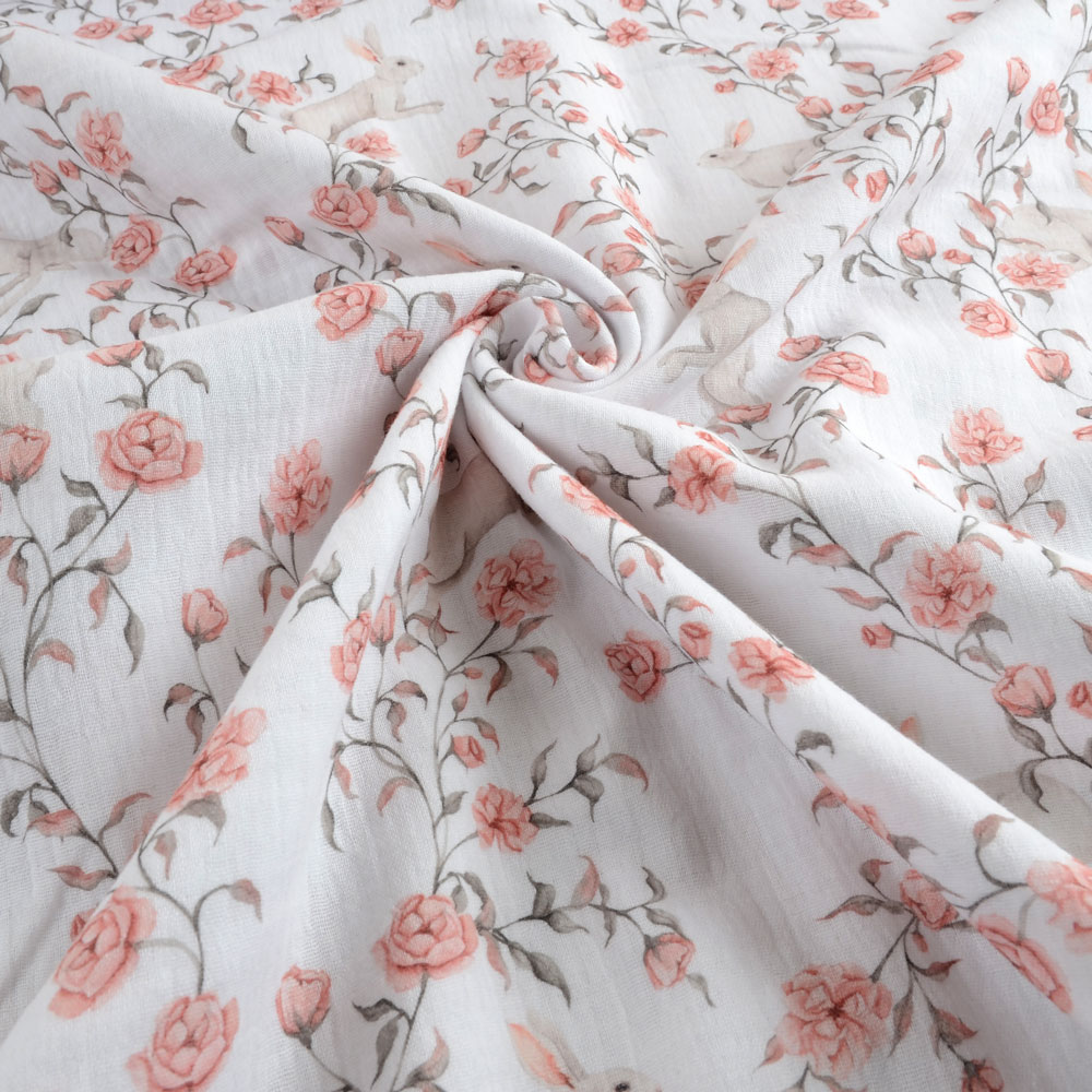 MUSLIN - FLOWER N BUNNIE - 2