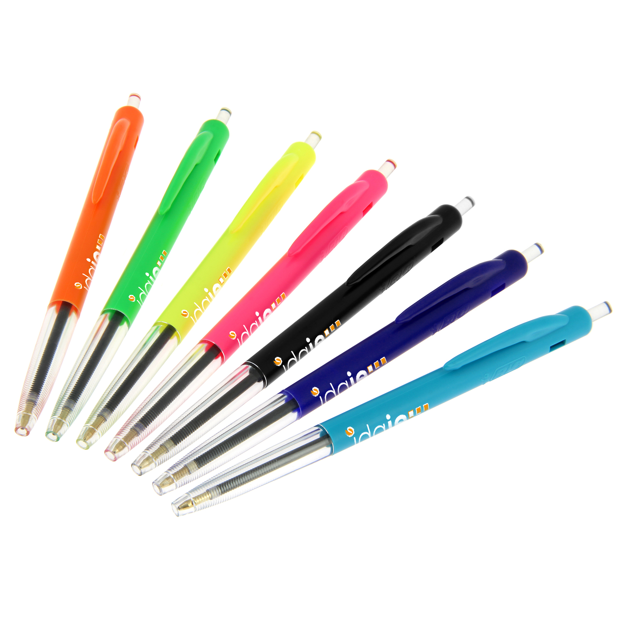 BIC® M10 Clic penna, 7 färger 