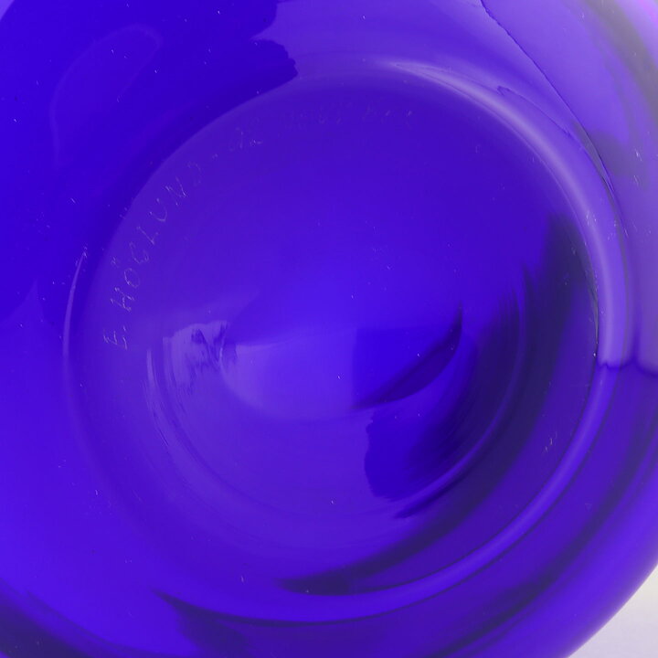 Erik Höglund (1992) Blue Hourglass Bowl 20 cm