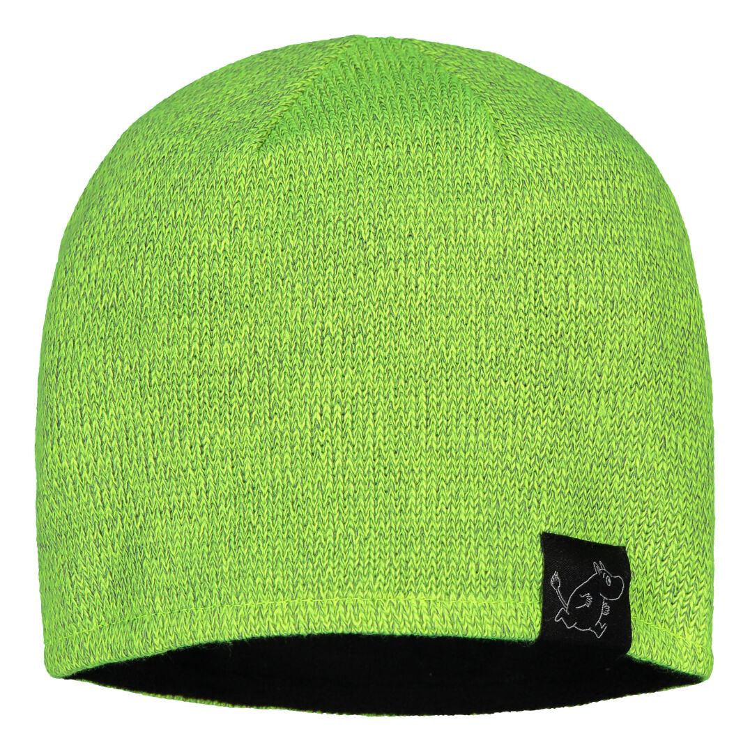 Moomin Reflecting Beanie - Adult size - Moomintroll Lime