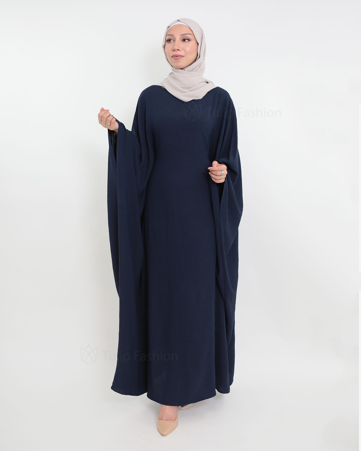 Amani  Abaya - Midnight Blue