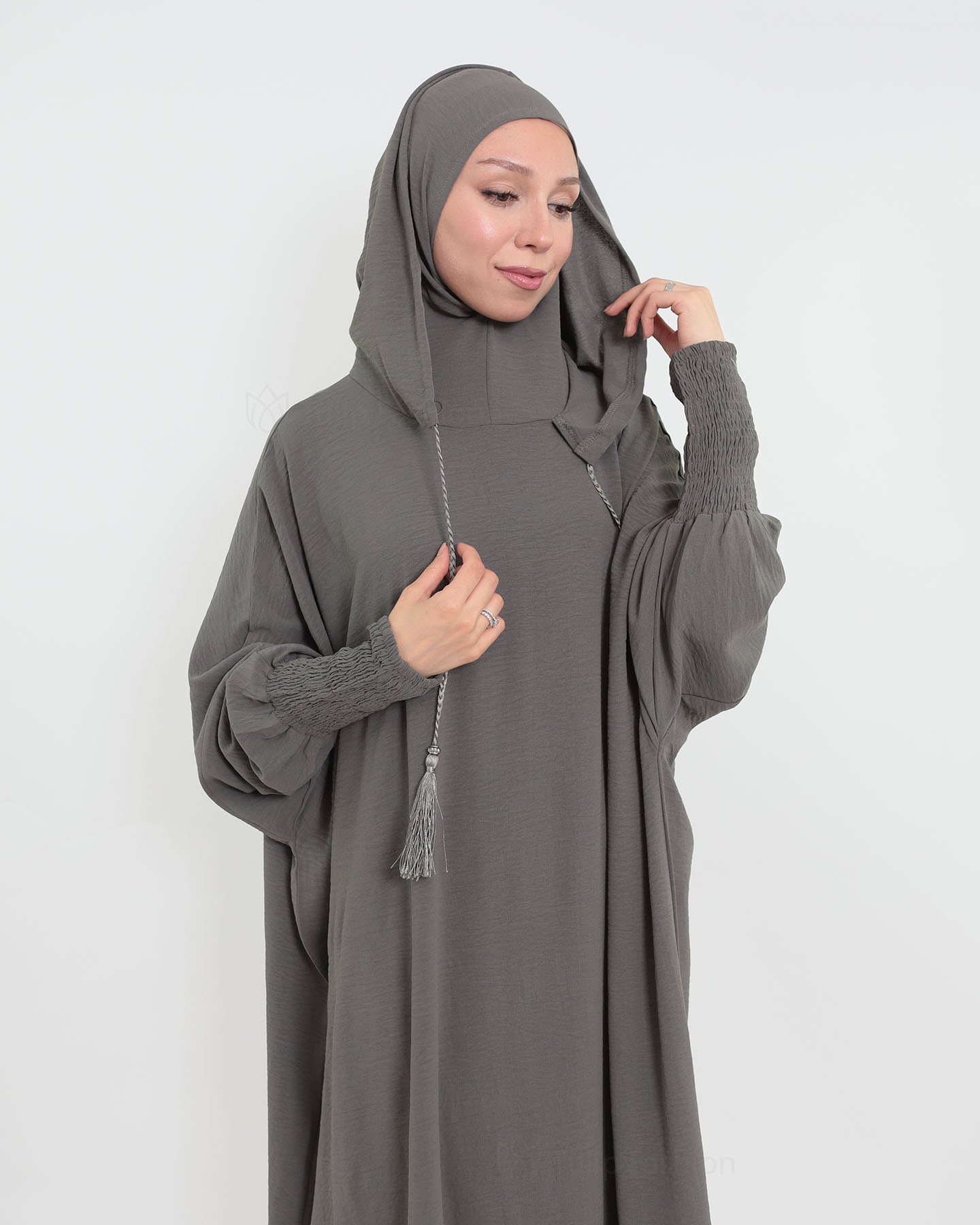 Prayer Clothes Widad - Dark Gray - 3