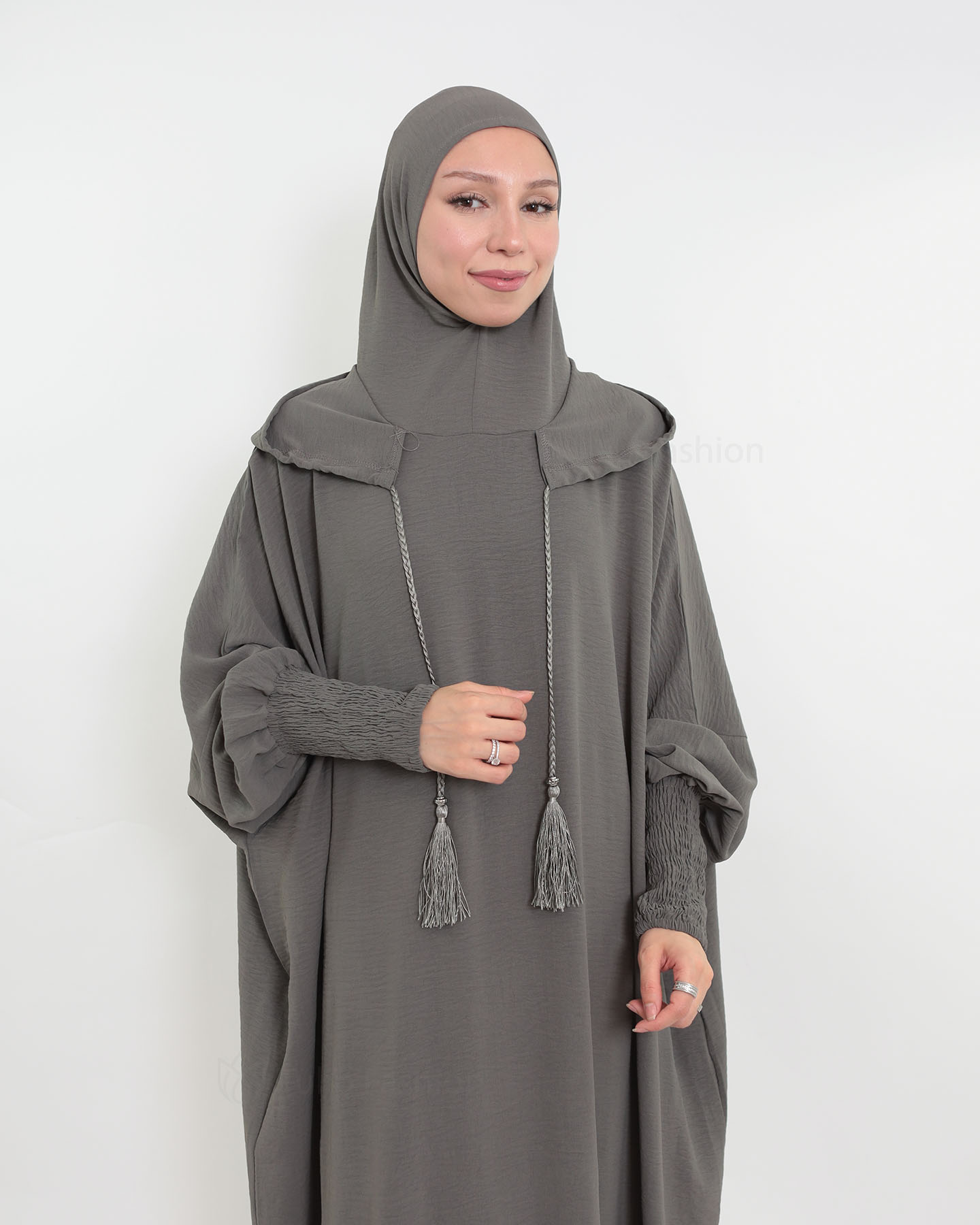 Prayer Clothes Widad - Dark Gray - 4