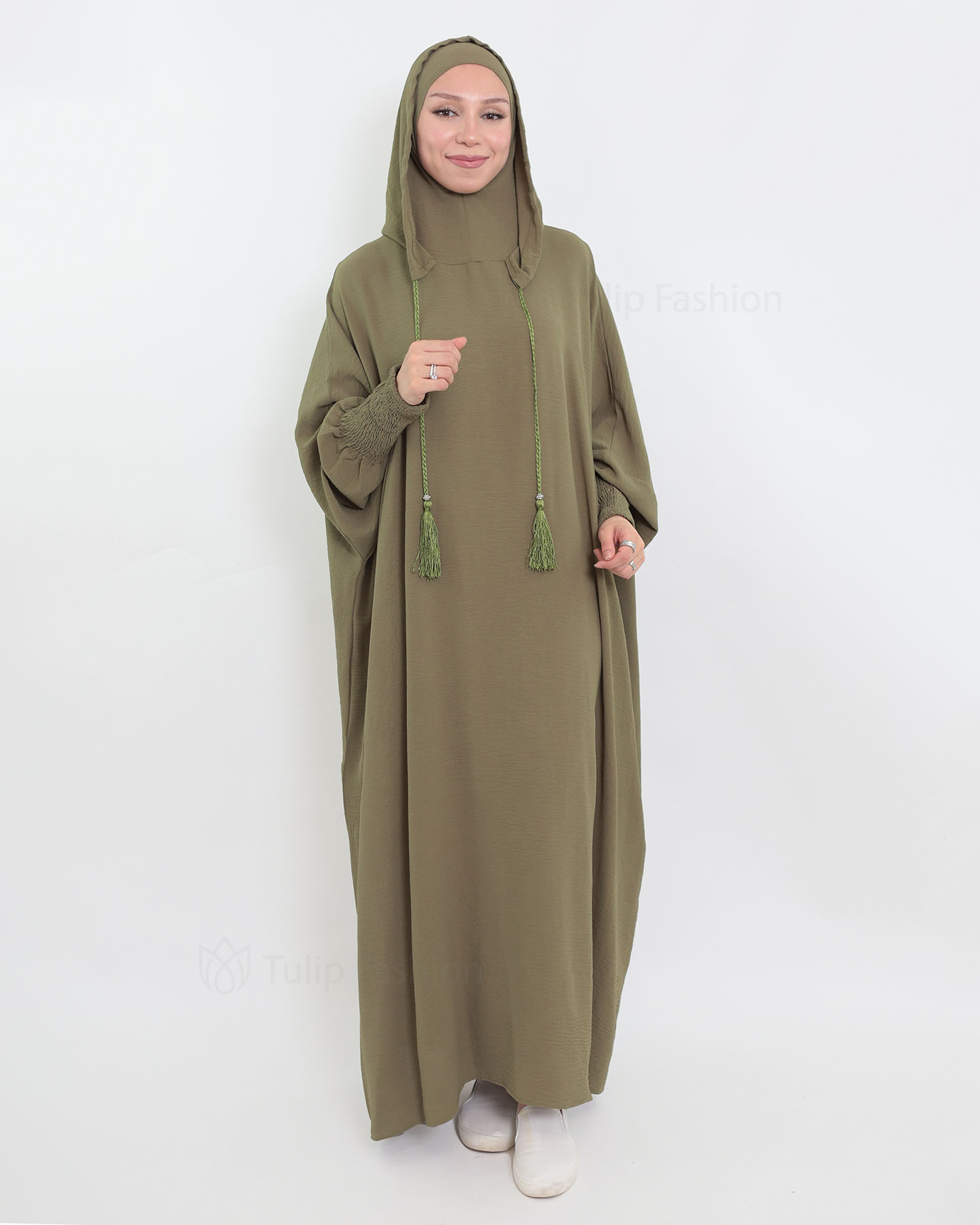 Prayer Clothes Widad - Olive Green