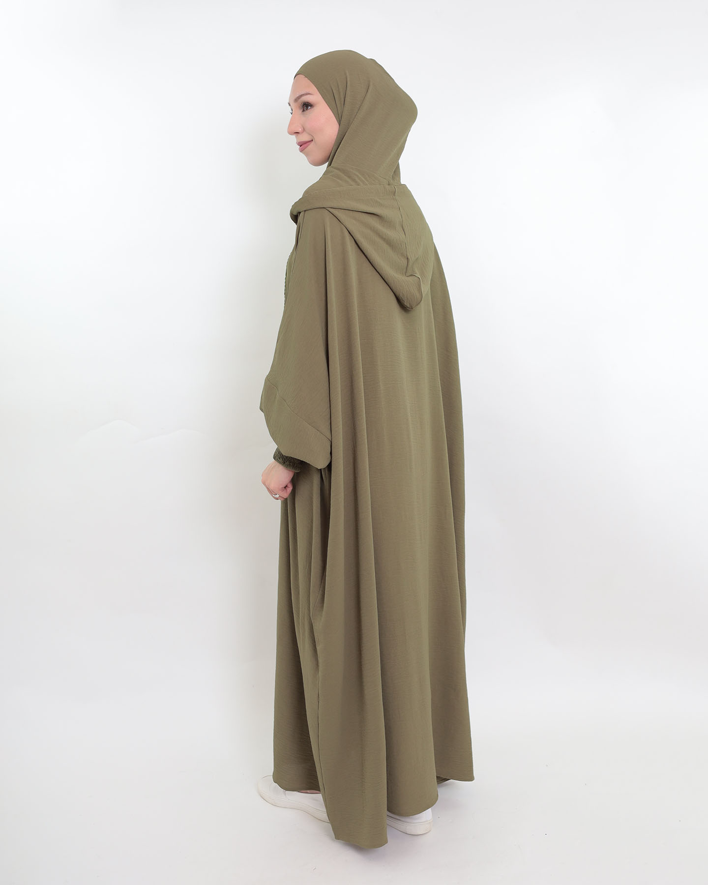 Prayer Clothes Widad - Olive Green - 3