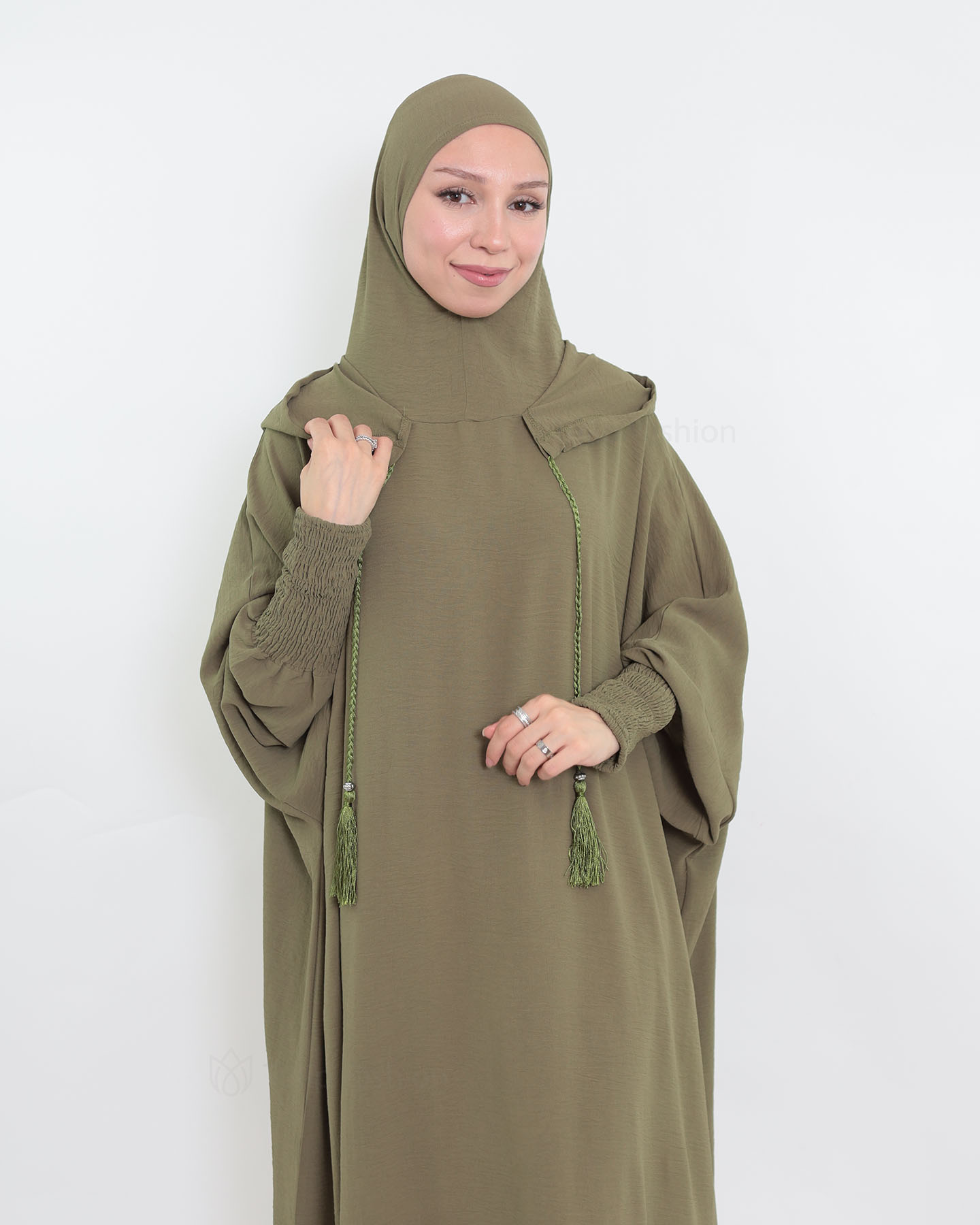 Prayer Clothes Widad - Olive Green - 5
