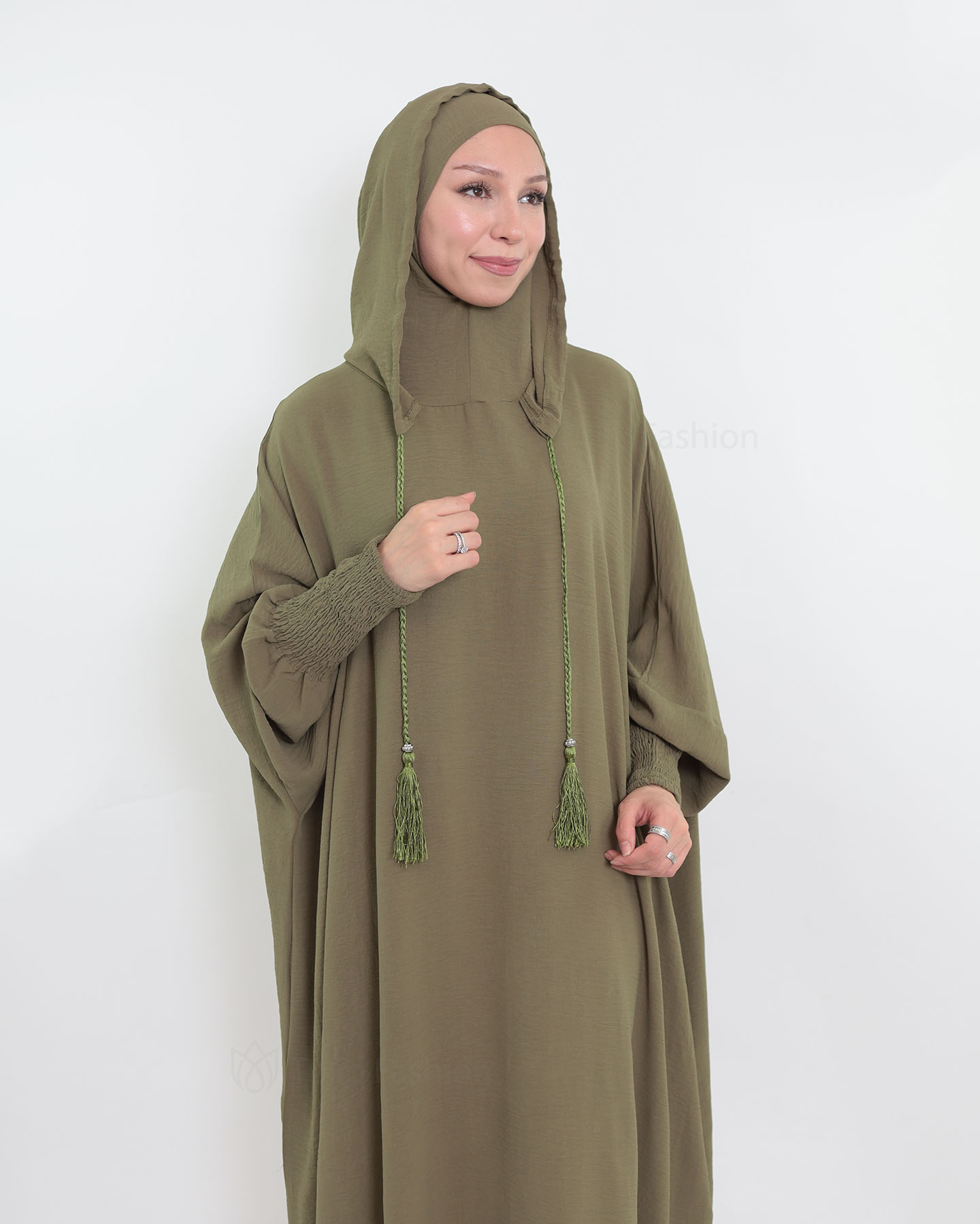 Prayer Clothes Widad - Olive Green - 4