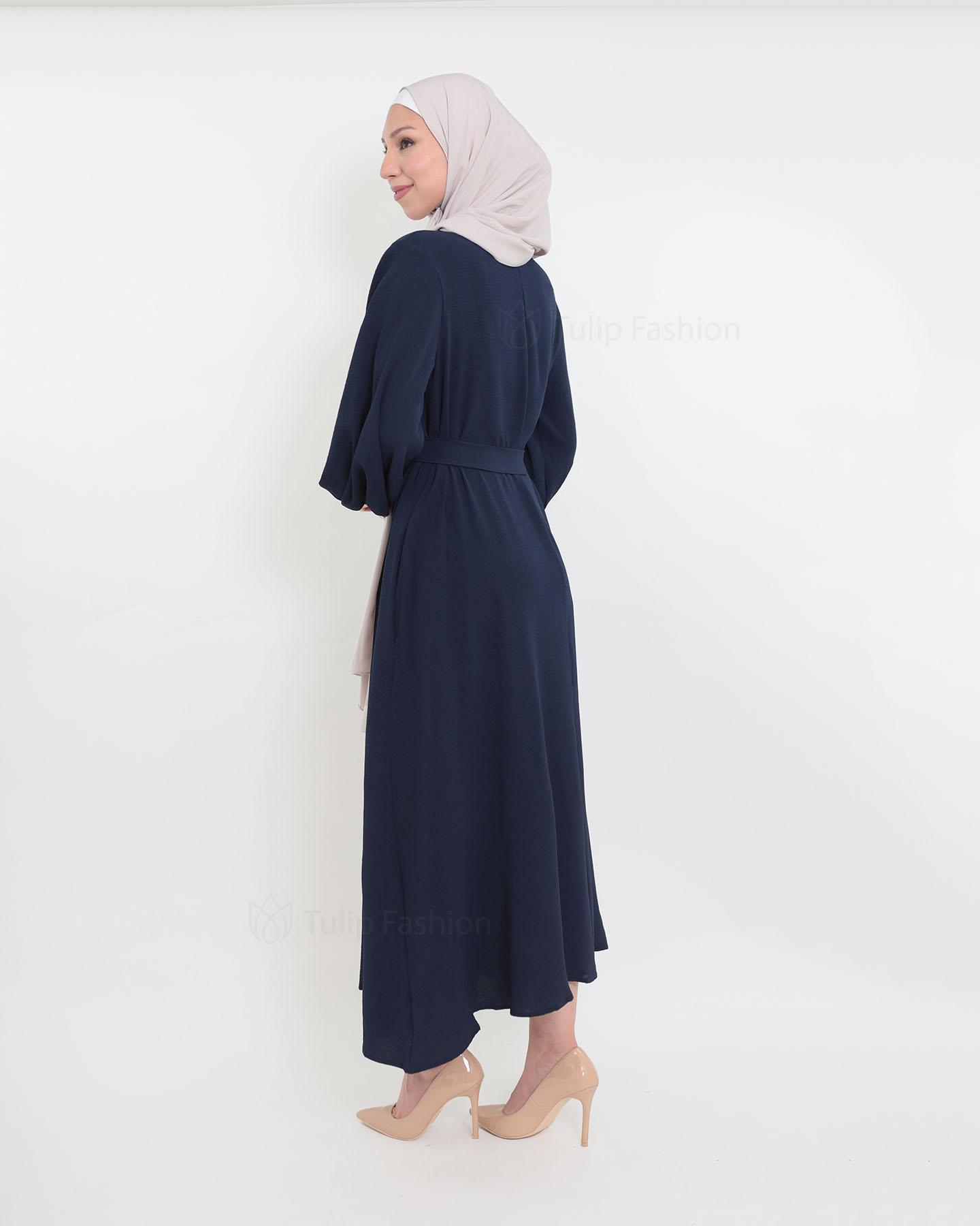 Rihab Abaya - Midnight Blue - 5