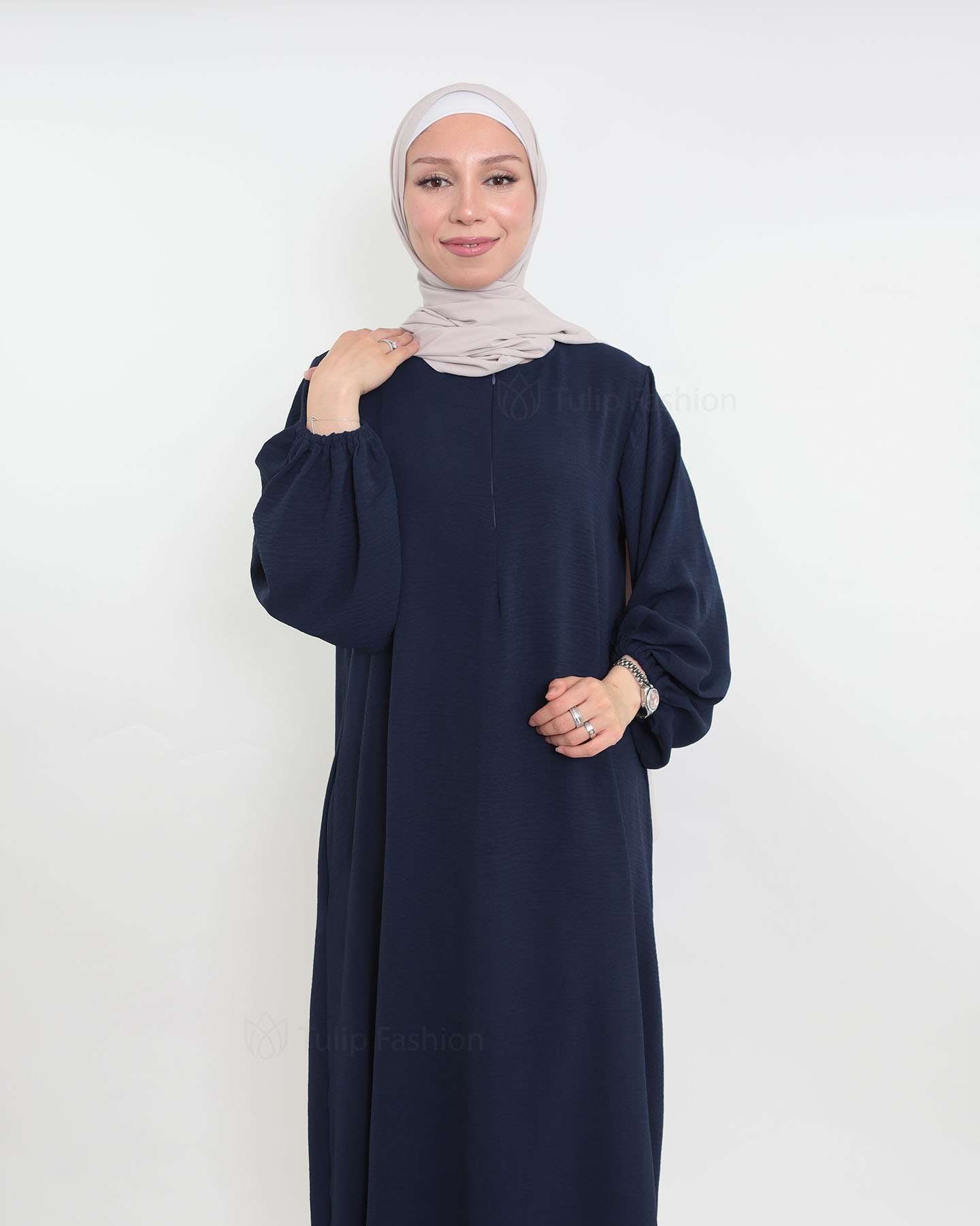 Rihab Abaya - Midnight Blue - 2