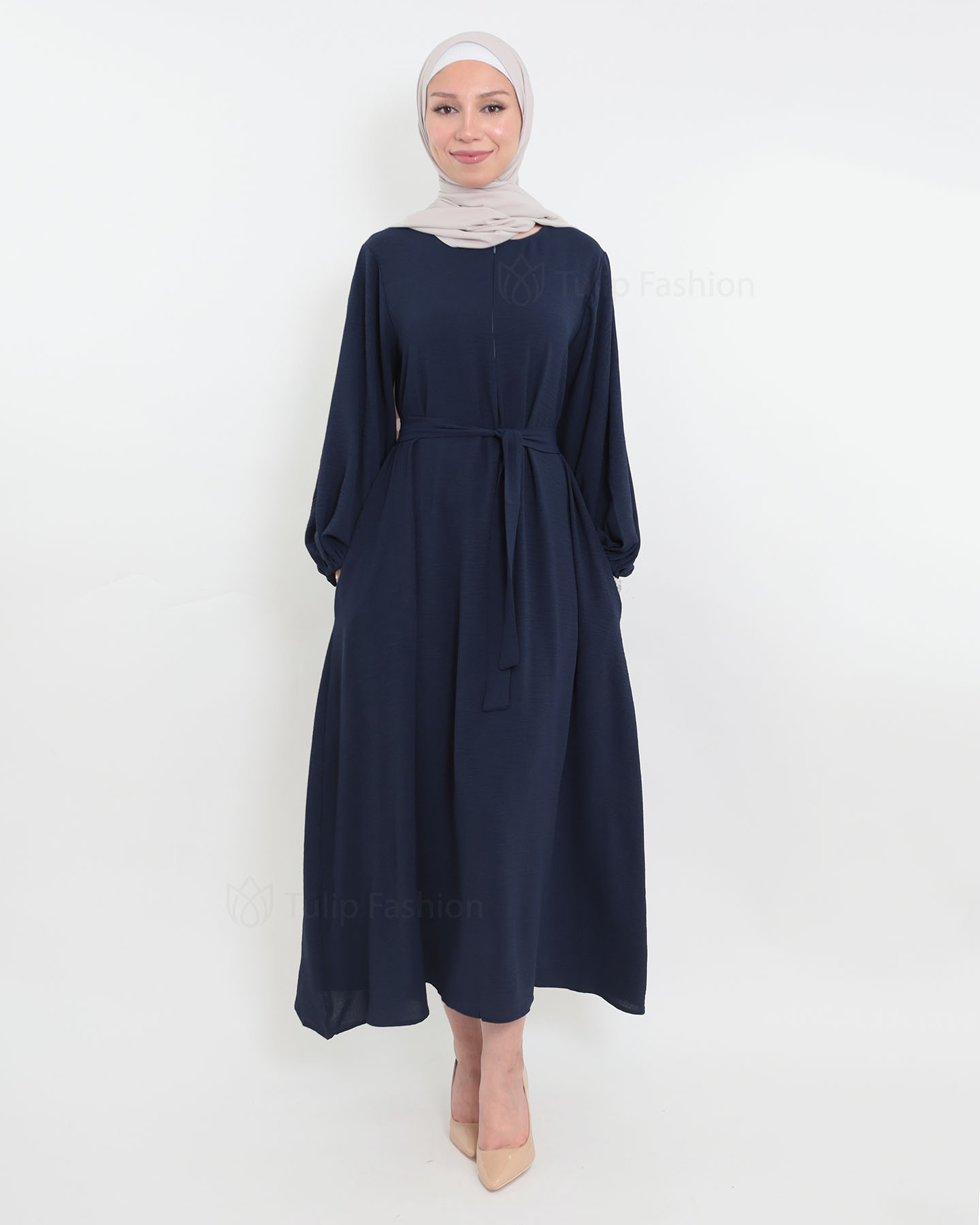 Rihab Abaya - Midnight Blue - 3