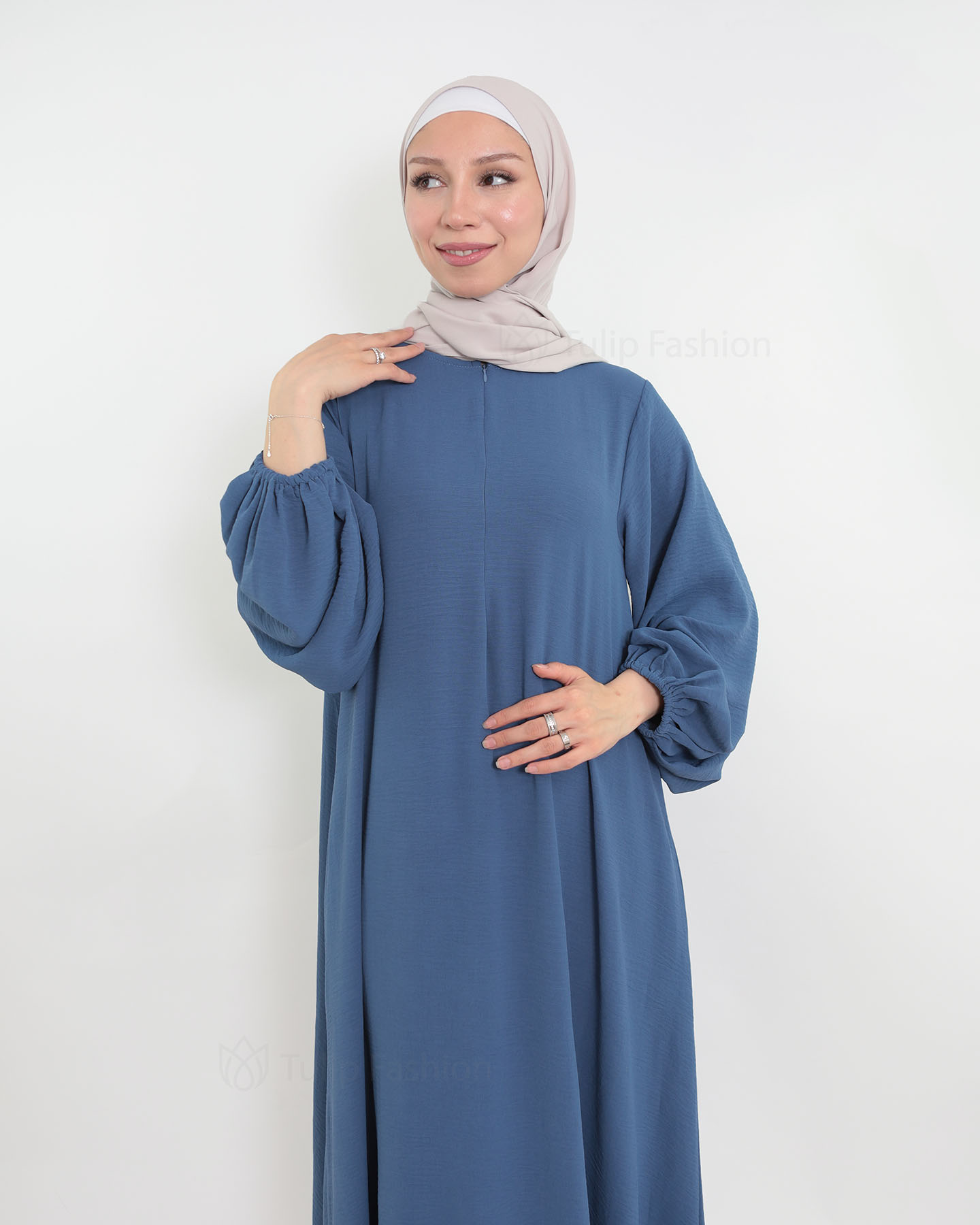 Rihab Abaya - Blue - 2