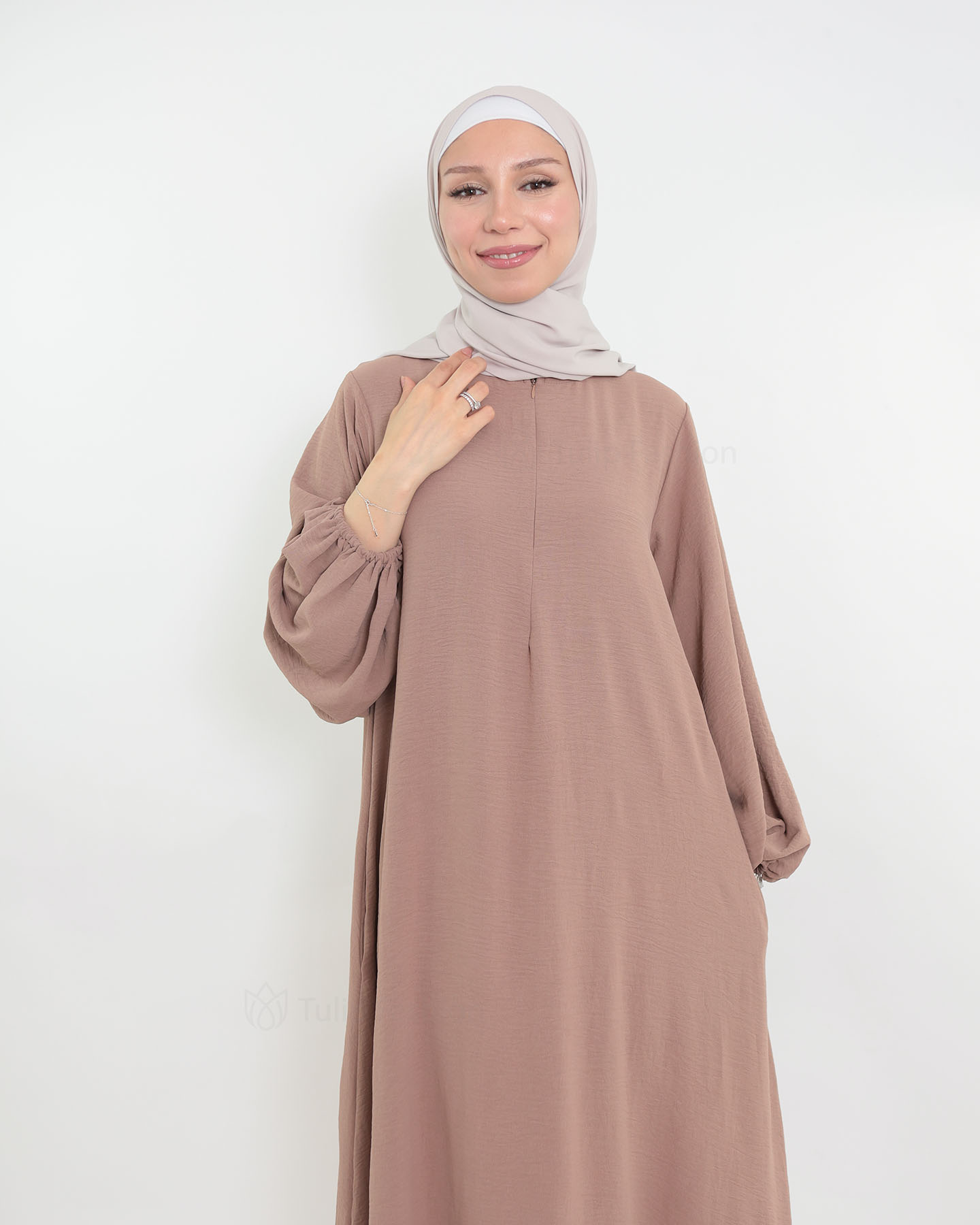 Rihab Abaya - Taupe - 7