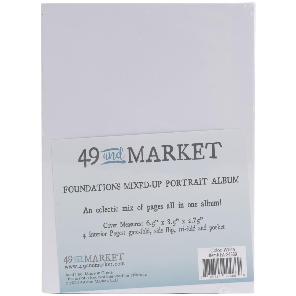 49 And Market - Foundations Mixed Up Album - Portrait - White