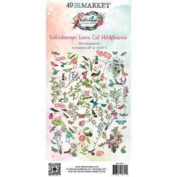 49 And Market - Laser Cut Outs - Wildflower Kaleidoscope