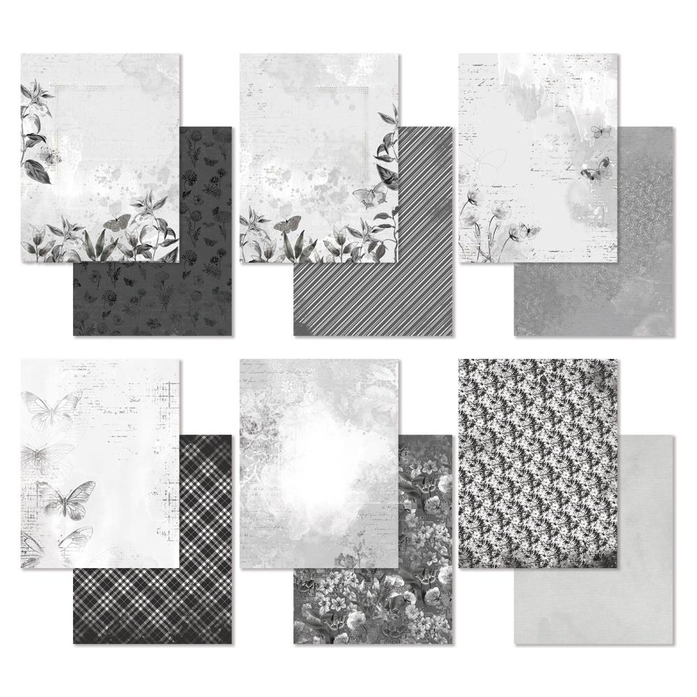49 And Market - Collection Pack 6"X8" - Color Swatch: Charcoal - 3