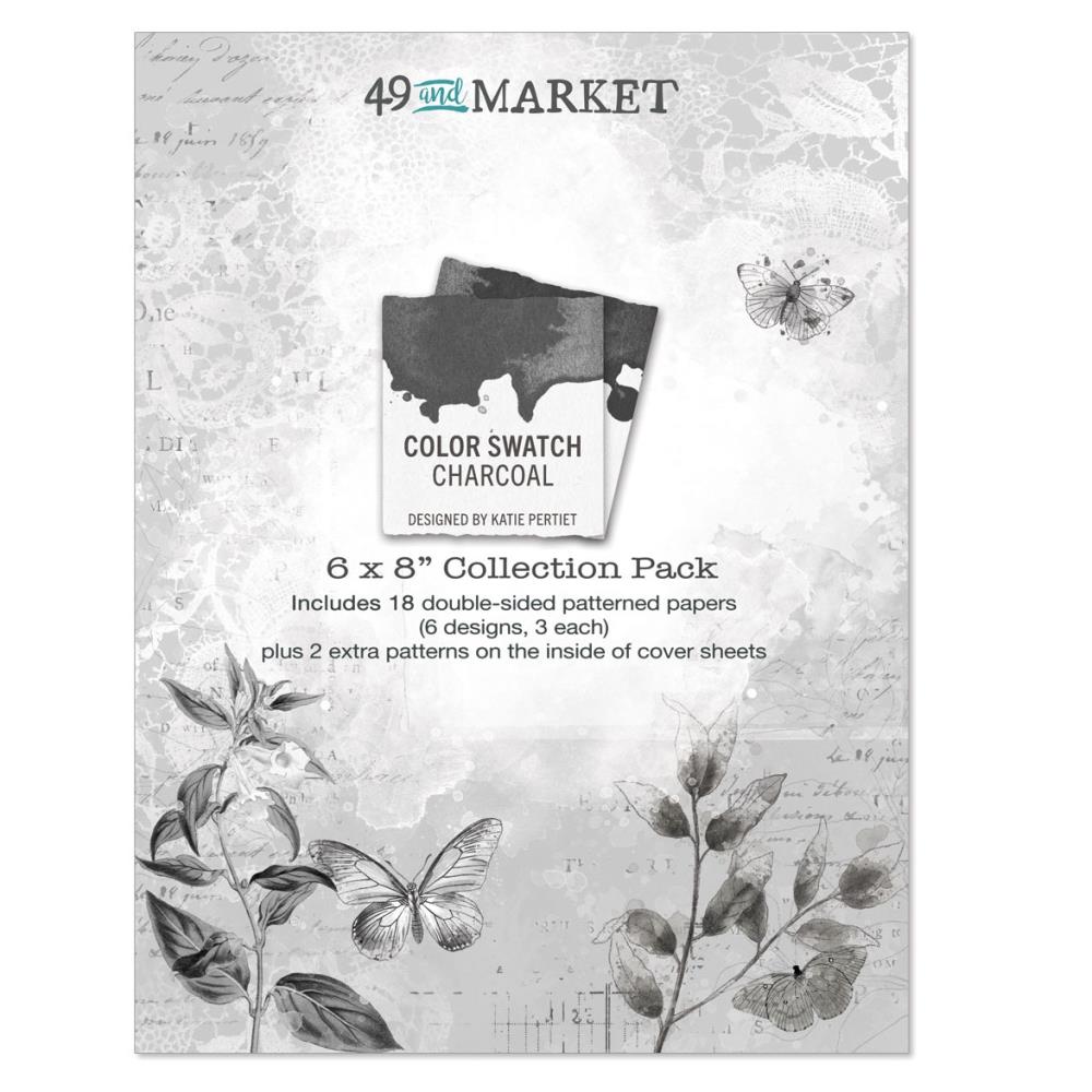 49 And Market - Collection Pack 6"X8" - Color Swatch: Charcoal