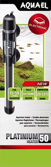 Aquael Doppvärmare Platinium 50w