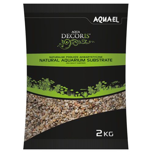 Aquael Decoris Flerfärgad Kvarts 1,4-2mm, 2kg