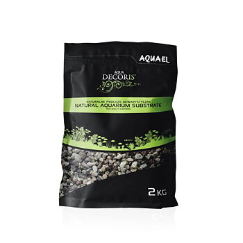 Aquael Decoris Flerfärgad Kvarts 3-5mm, 2kg