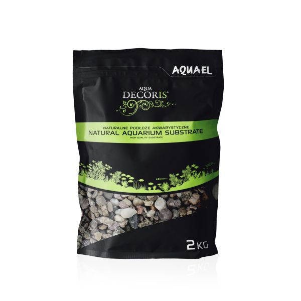 Aquael Decoris Flerfärgad Kvarts 5-10 mm, 2kg