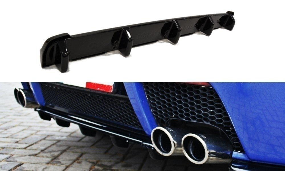 Maxton - CENTRAL REAR SPLITTER ALFA ROMEO 147 GTA (WITH VERTICAL BARS)