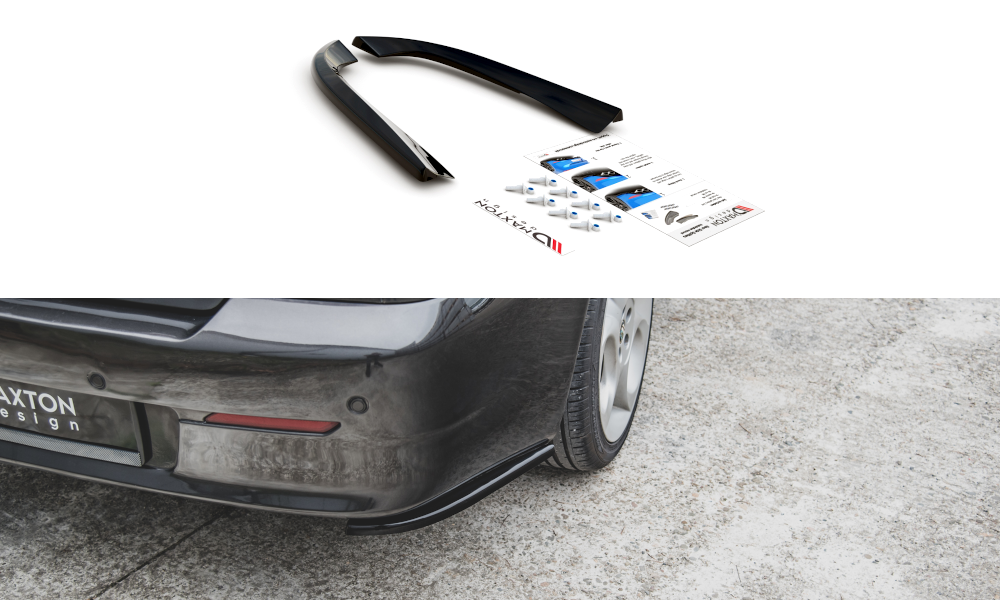 Maxton - REAR SIDE SPLITTERS ALFA ROMEO 156 SW FACELIFT