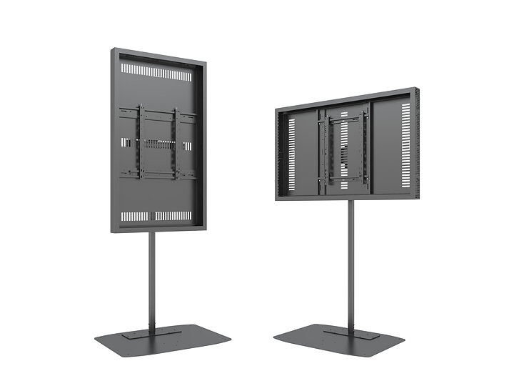 M Pro Series Enclosure 55" Single Pole Floorbase