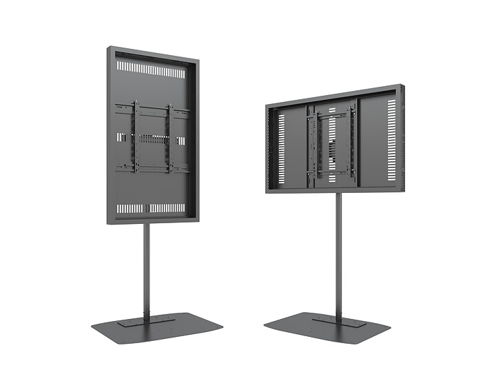 M Pro Series Enclosure 55" Single Pole Floorbase