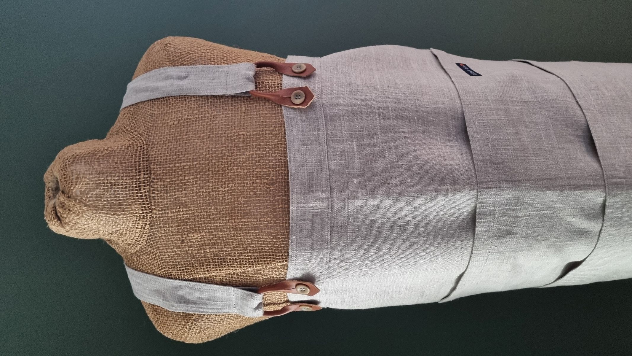ZW  Lina  linnen apron -  Nature - 2