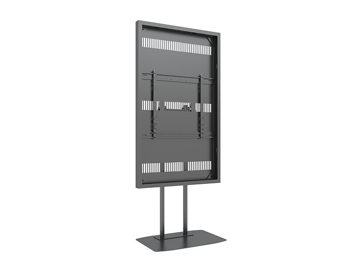M Pro Series Enclosure 75" Dual Pole Floorbase