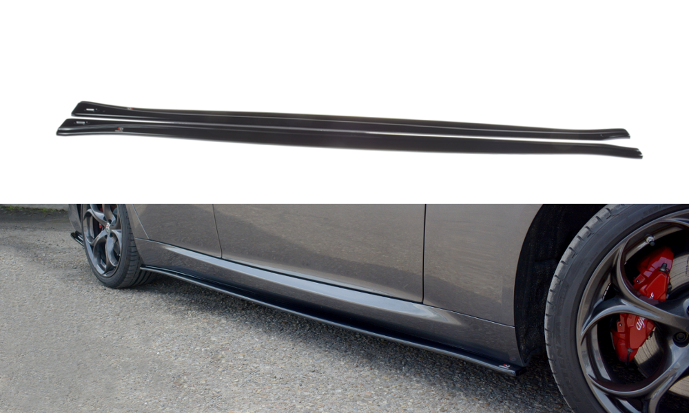 Maxton - SIDE SKIRTS DIFFUSERS ALFA ROMEO GIULIA VELOCE