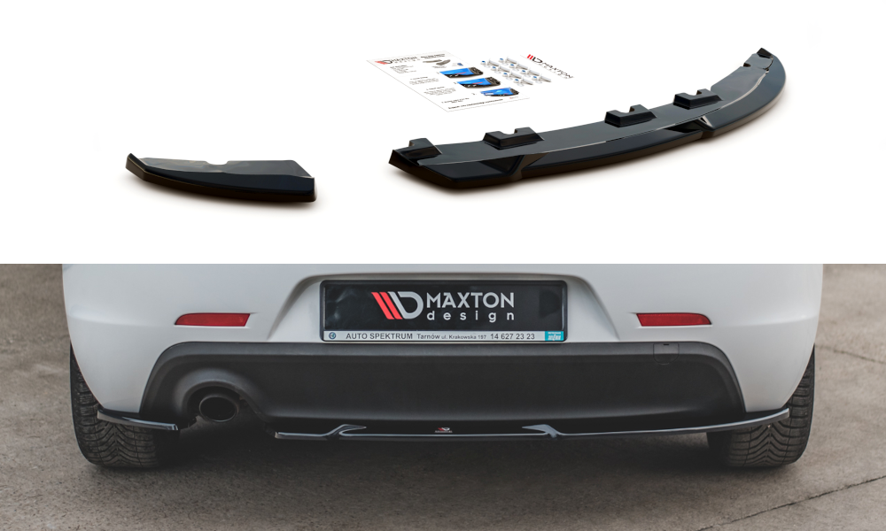 Maxton - REAR SIDE SPLITTERS V.1 ALFA ROMEO GIULIETTA