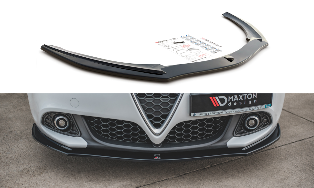 Maxton - FRONT SPLITTER V.2 ALFA ROMEO GIULIETTA